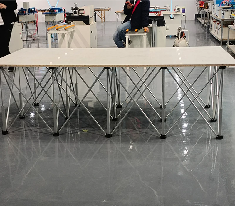 

WOODPRO Woodworking Multi-functional Folding Table Moulding Bracket Platform Frame Workshop Wooden Table