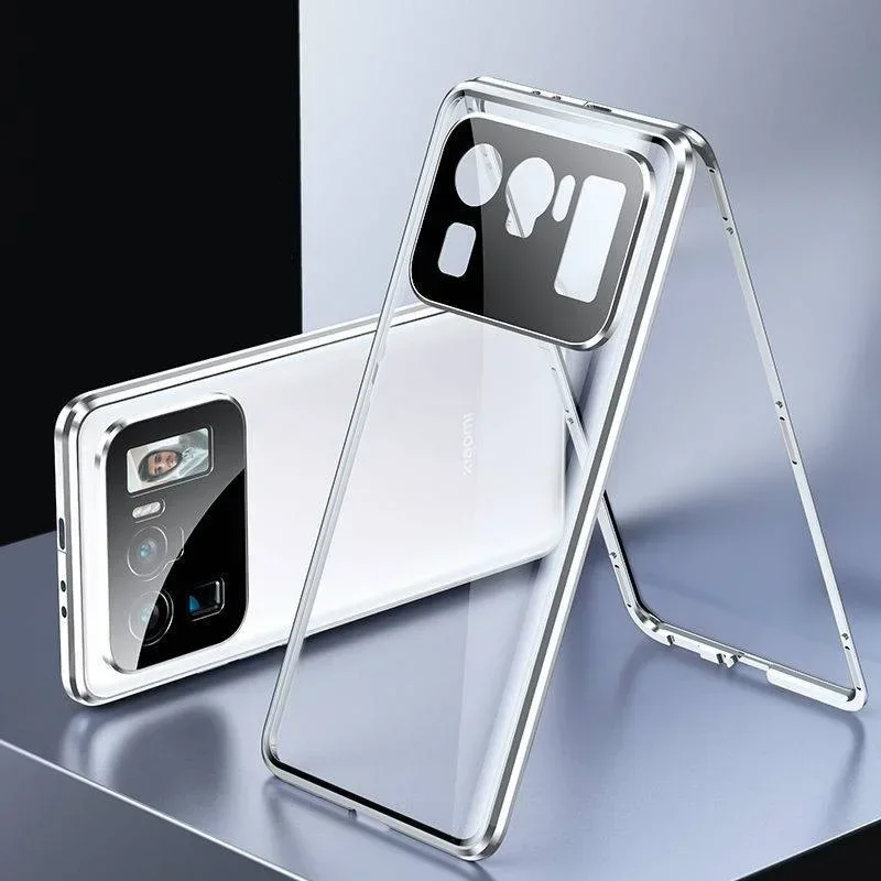 360 Double Sided Magnetic Glass Case For Xiaomi Mi 13 14 Pro 11 Ultra Lens Protector For Xiaomi 13T 12T Mi12 Pro 12s 12X Cover