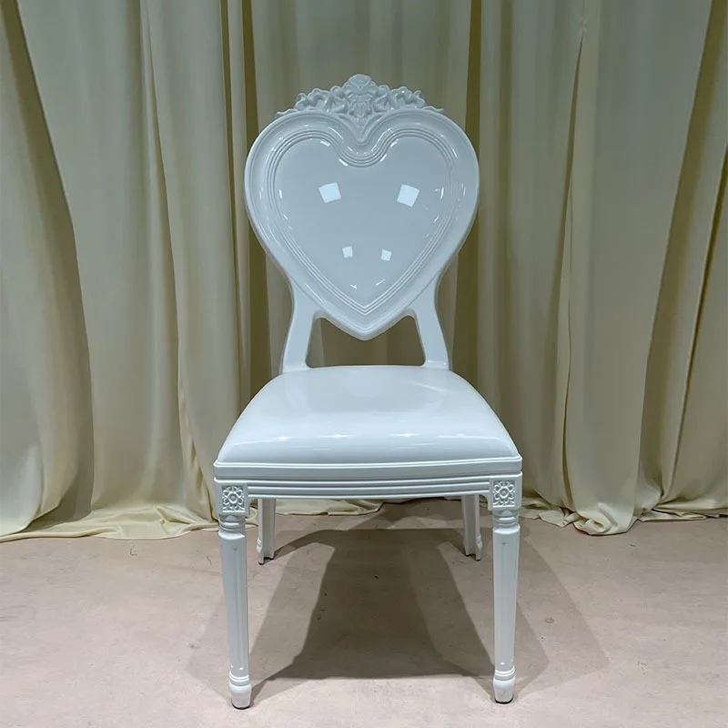 PP plastic chair hotel banquet wedding ceremony dining outdoor wedding love roman