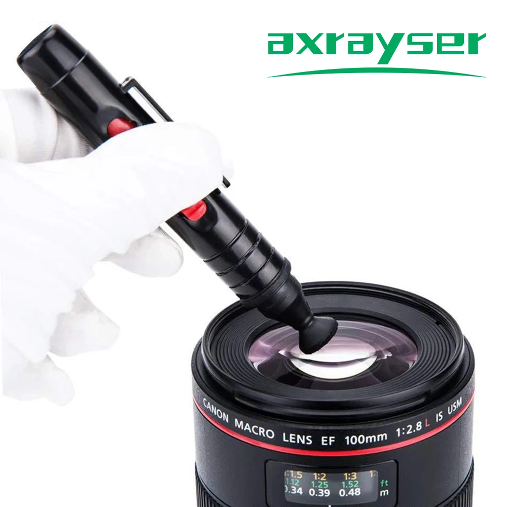 3-Set Air Blowing for Laser Lens with Dust-Off Brush Cleaner Kit Multi-function for Raytools Precitec Trump