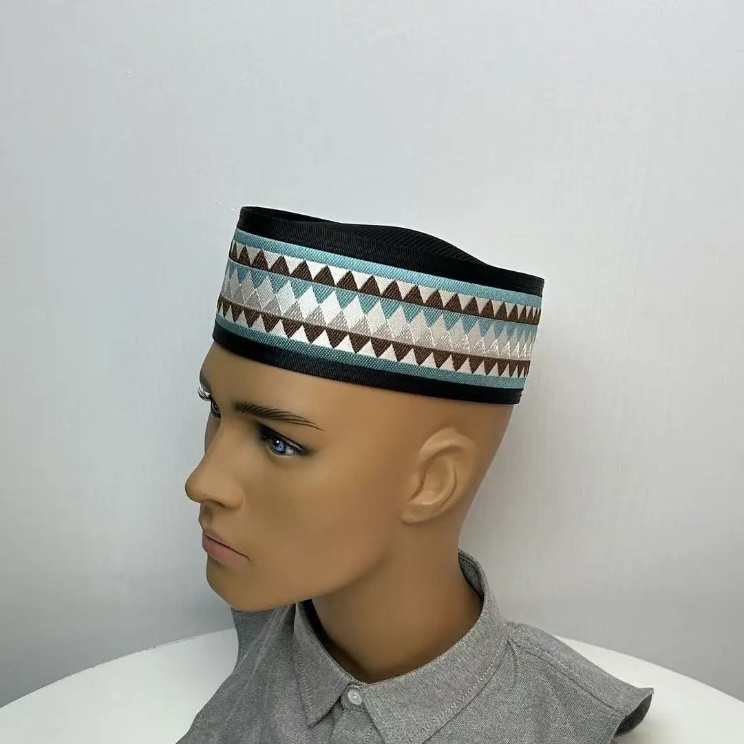 Muslim Caps For Men Clothing Tax Products Turkey Prayer Malaysian Boat Hat Kippa Islamic Kufi Party Topi 03658 view 5