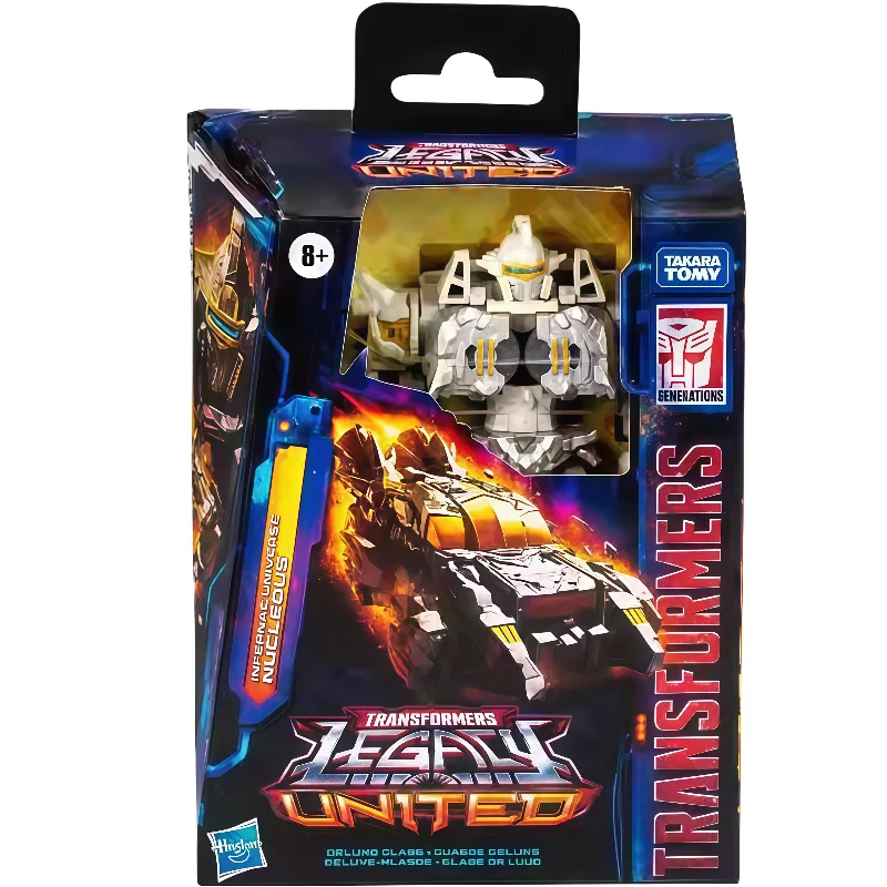 재고 있음 하스브로 트랜스포머 클래식 토이즈 레거시 에볼루션 누클리우스 트랜스포머 로봇 액션 피규어 모델 수집 취미 장난감