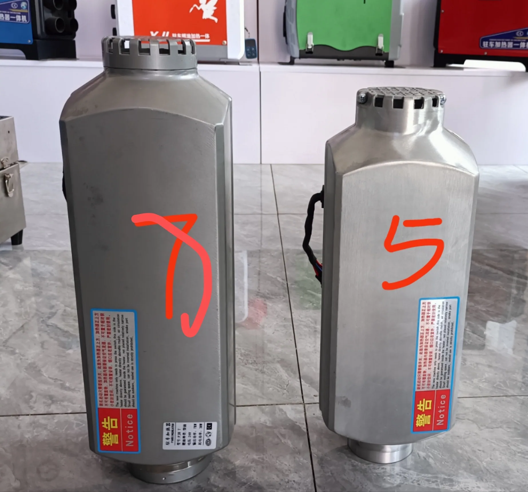 12 فولت 24 فولت سخان التوقف 8kw الألومنيوم سبليت سخان التوقف 8kw سخان الديزل