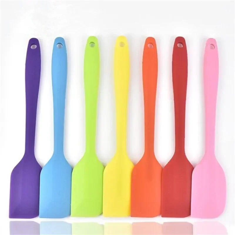 

Cake Mixer Spatula Food Grade Silicone Kitchen Butter Cream Baking Shells Brush Pastel Durable All-In-One Baking Kitchen Utensil