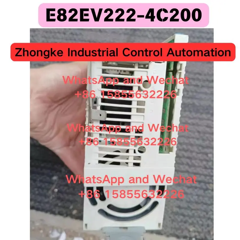 Used OEM disassembled parts E82EV222-4C200 frequency converter Functional test OK Original imported