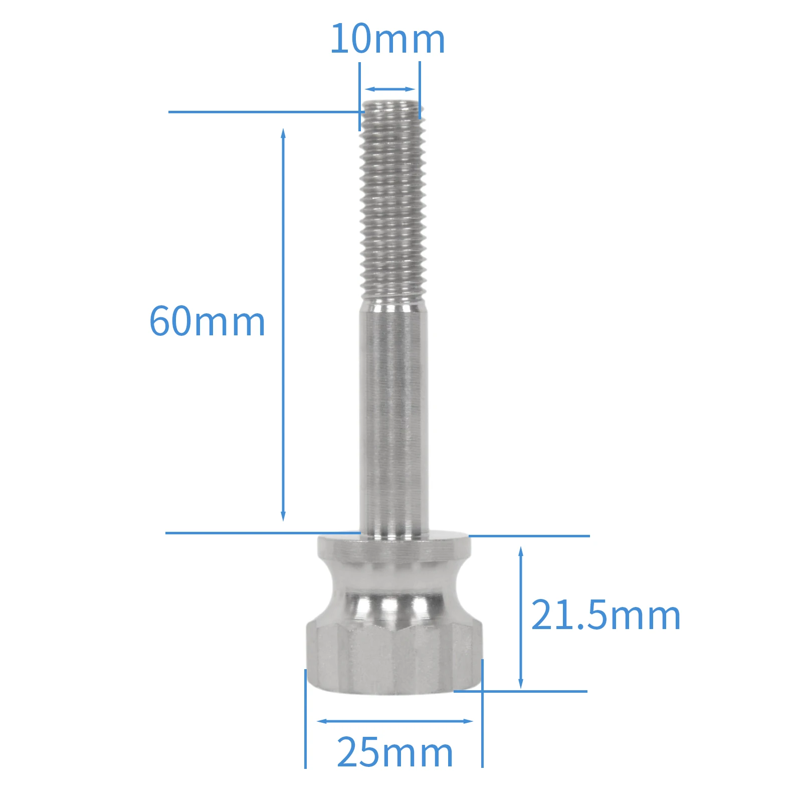 Cafe Racer K Serie For BMW K 100 K75 All Models Lengthen Engine Guard Bolts 1PC Motorcycle Titanium Alloy Screws