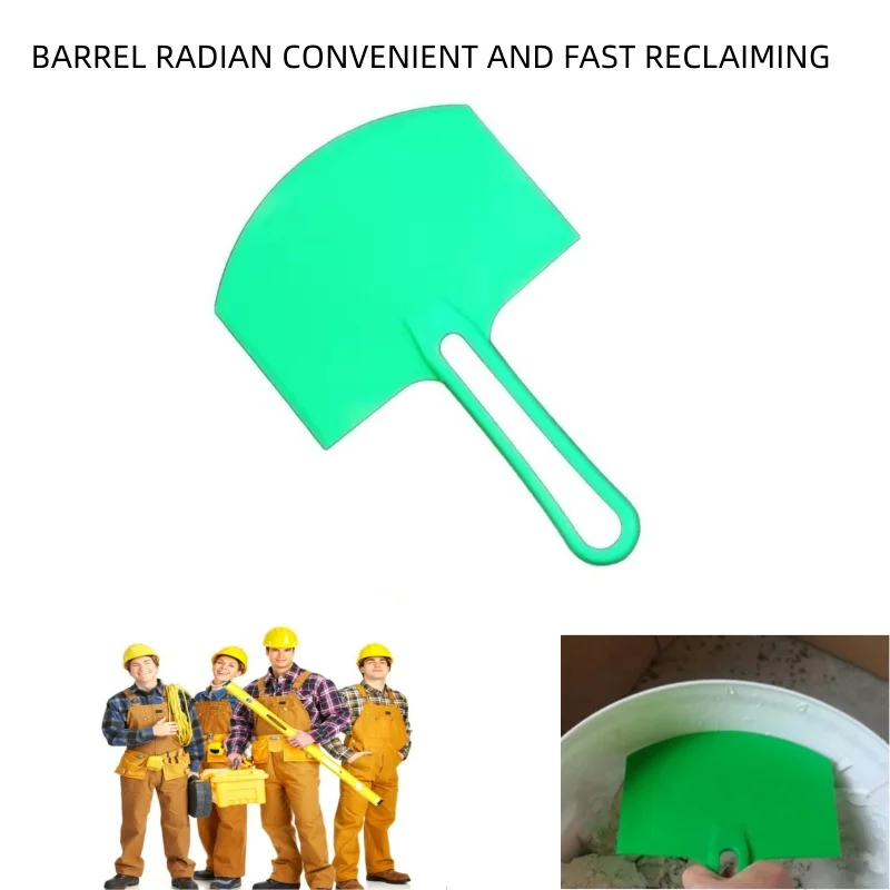 1 قطعة سكينة معجون منحني دلو مغرفة مكشطة Spackle الطلاء ل دريوال التشطيب الجص كشط الشارات التصحيح أداة البناء