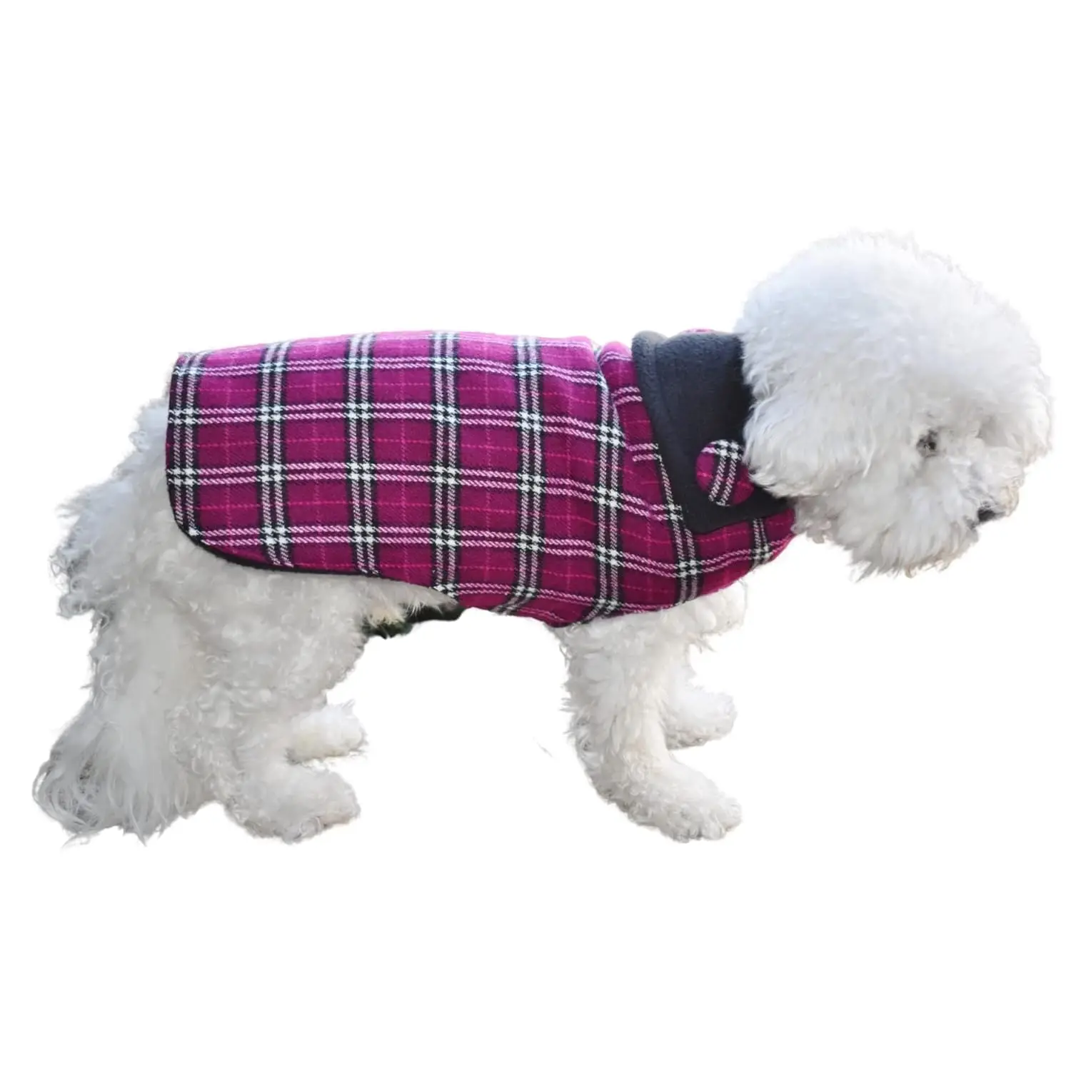 Fleece Winter Dog Coat Girls -  Dog Sweater Jacket - Warm Dog Cold Weather Windproof Outdoor Winter Dog Clothes for Small-Medium