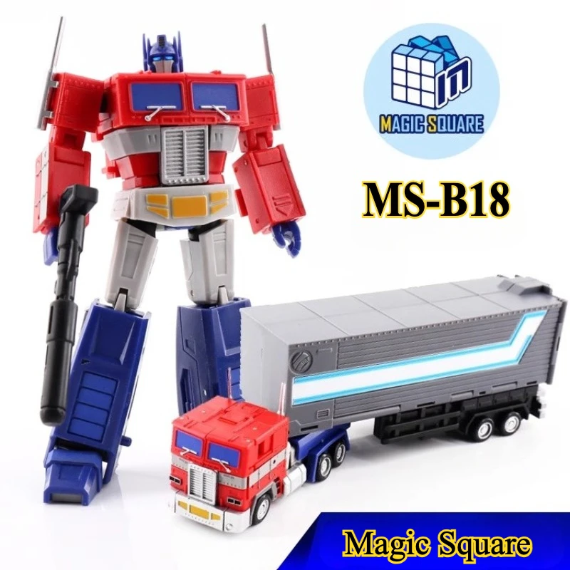 

В НАЛИЧИИ Трансформация Magic Square MS-TOYS MS-B18 MSB18 Оригинальный цвет OP Prime Фигурка Робот Коллекция игрушек Подарки