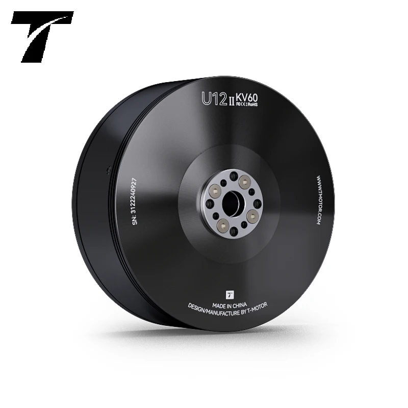 

T-MOTOR U12 II KV60 KV120 Waterproof Remote Control Drone Motor Heavy Payload Jet Airplane Accessory