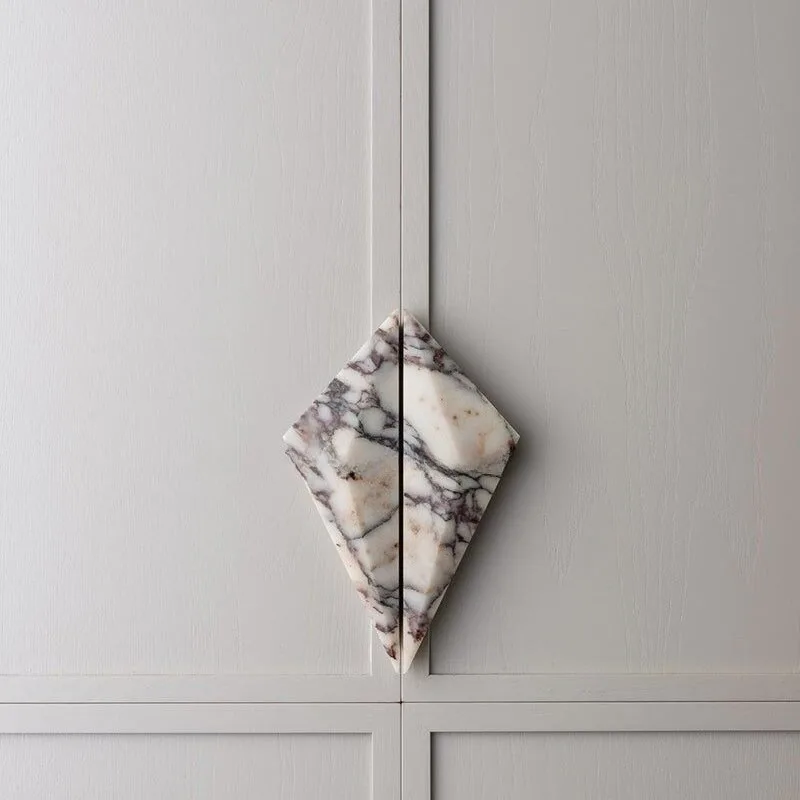 100% Natural Marble French Luxury Handle, Designer Creative Home Pull for Villa & Model Room