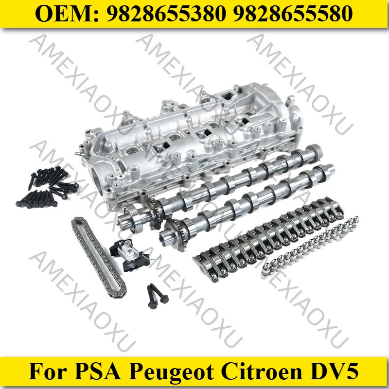 OEM: 9828655380 9828655580 For PSA Peugeot Citroen DV5 engine camshaft assembly AMEXIAOXU