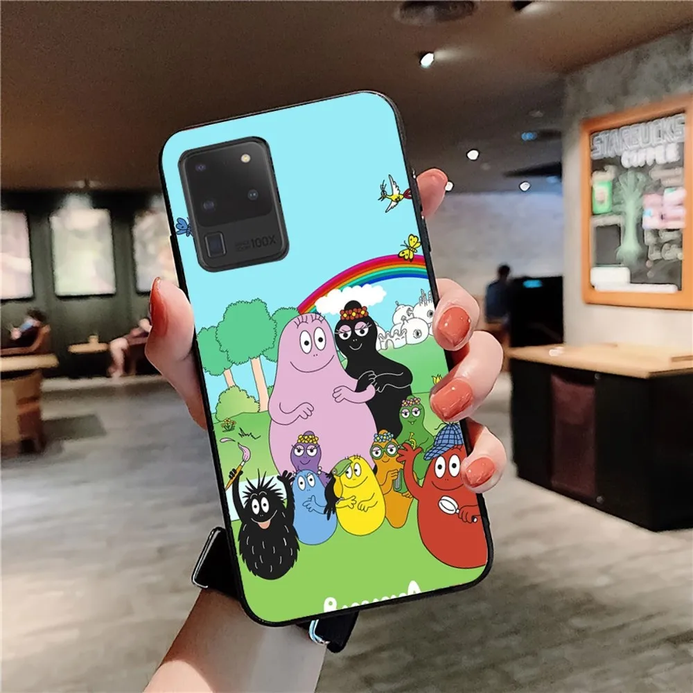 Cartoon B-Barbapapa Phone Case For Samsung S 9 10 20 21 22 23 30 23 24 plus lite Ultra FE S10lite Fundas