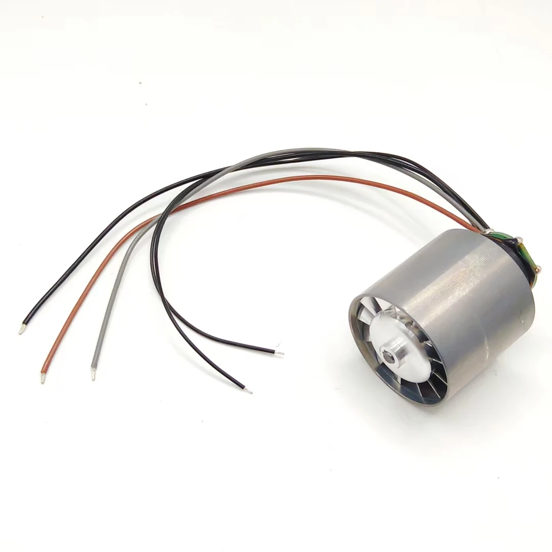 تيار مستمر 12 فولت-14.4 فولت صغير 29 مللي متر BLDC 3-phase فرش السيارات 110000 دورة في الدقيقة عالية السرعة سبائك الألومنيوم المكره توربو أنبوبي مروحة لتقوم بها بنفسك مجفف الشعر