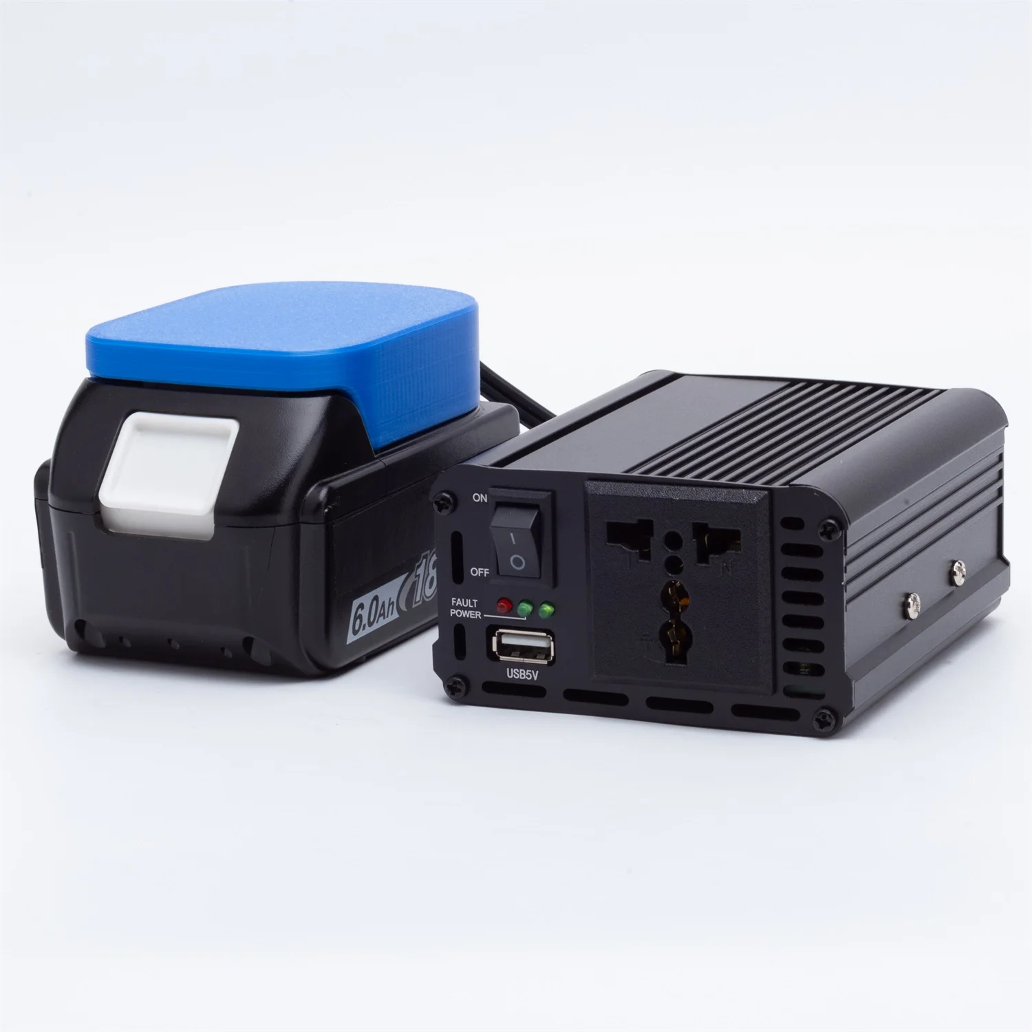 

200W Portable Power Inverter for Makita 18V Battery To 220V 240v AC Generator(No Battery)