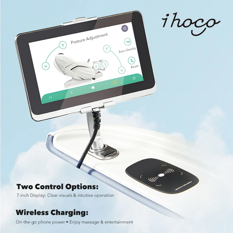 Full-Body Relief Chair: 6.5mm Single-Tooth Precision Calf Protrusions Dual Foot Rollers Massage Chair