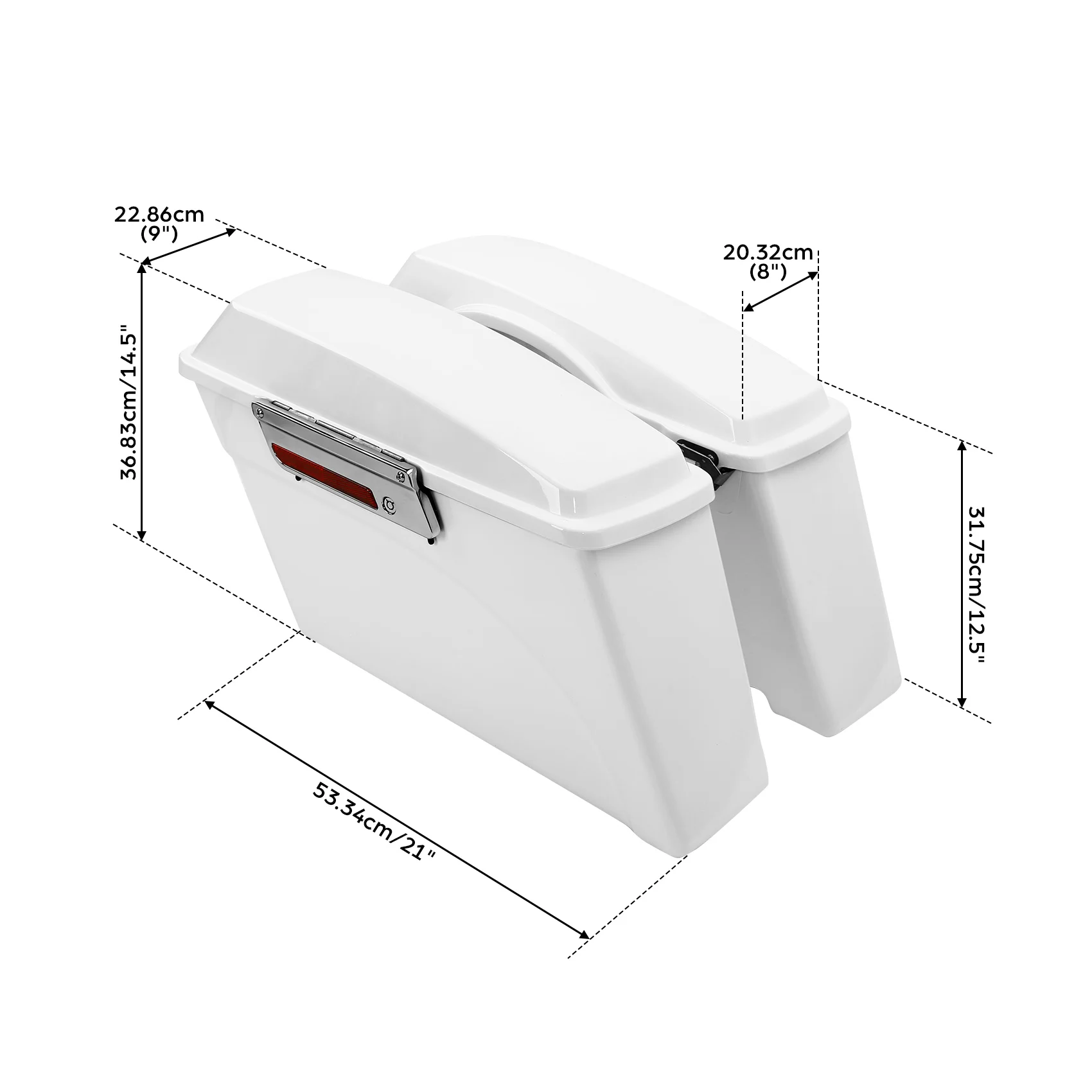 Hard Saddlebags Bag & Latch Keys Fit For Harley Touring Models 94-13 Luggage Carrier Case
