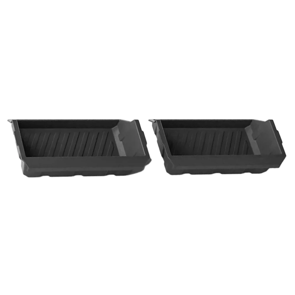 

2 шт. ящик для хранения под сиденьем для Tesla Cybertruck 2024 центральная консоль, органайзер, аксессуары, скрытый внутренний поднос для нижнего сиденья