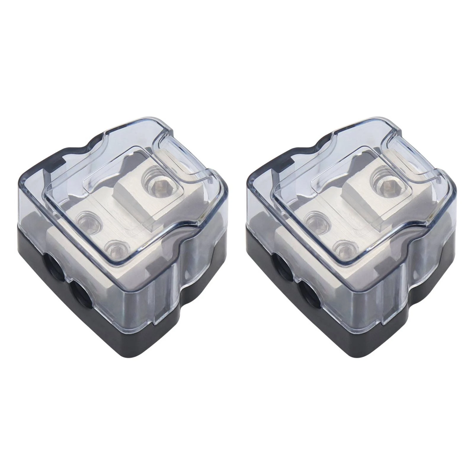 Car Audio Power Distribution Block High Conductivity Car Audio Distribution Block Electrical Component Nickel-Plated