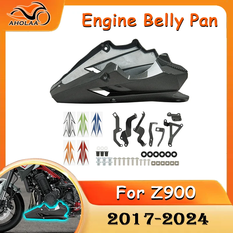 

Motorcycle Accessories Belly Pan Engine Spoiler Lower Fairing Cowling Cover Body Frame Panel for Kawasaki Z900 2017-2024 2023