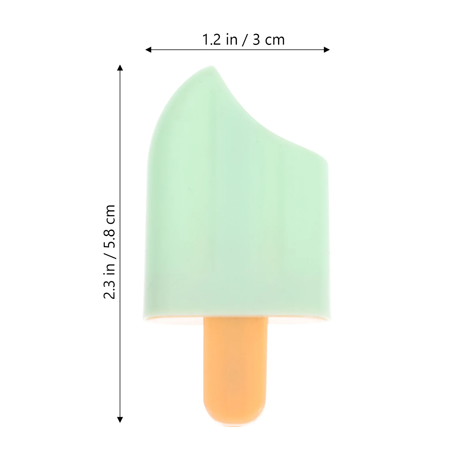 

20 Pcs Colored Highlighters Colorful Marker Pens Popsicle Shaped Fluorescent Pens Office School Supplies Mini Creative Markers