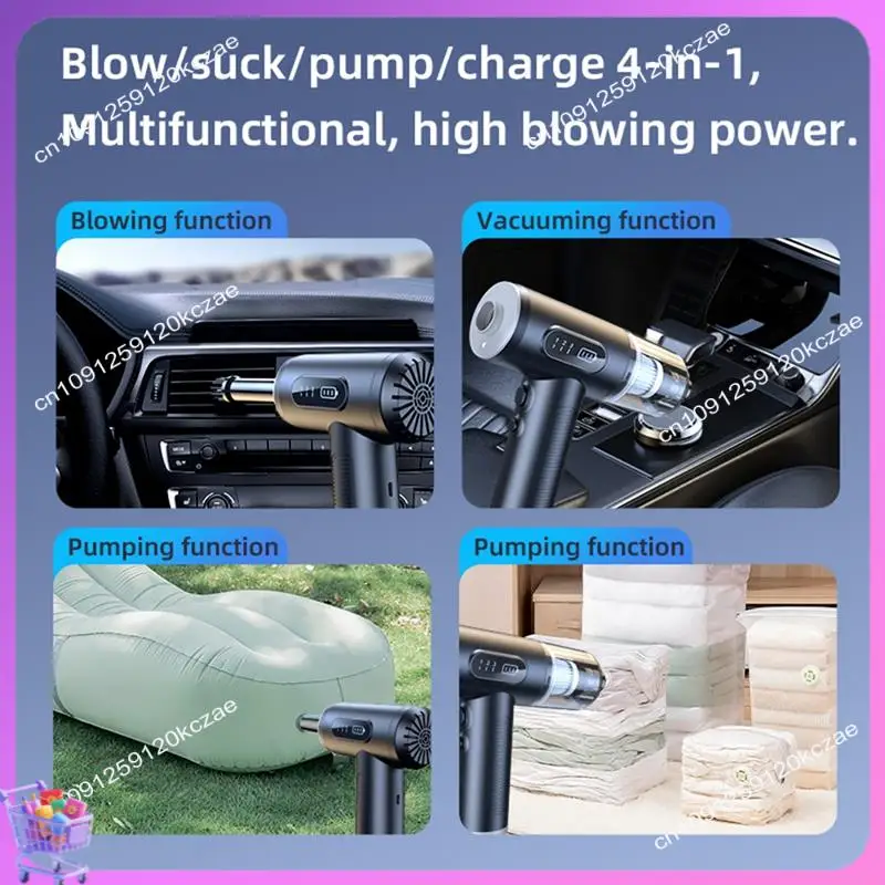 X11A – aspirateur à main sans fil, 50000 tr/min, 3 vitesses, pour voiture, maison, ordinateur, soufflant la poussière, Durable