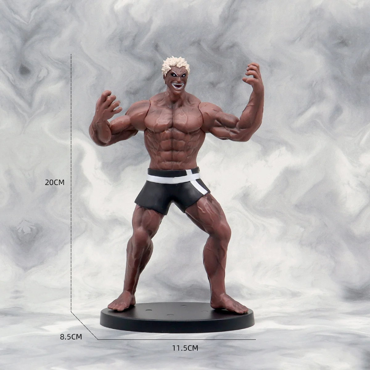 18 سنتيمتر Kengan عاشورى أنيمي الشكل Erhuliu Tokita Oma عمل الشكل المقاتلة كور رايان تمثال بولي كلوريد الفينيل الكبار جمع نموذج اللعب