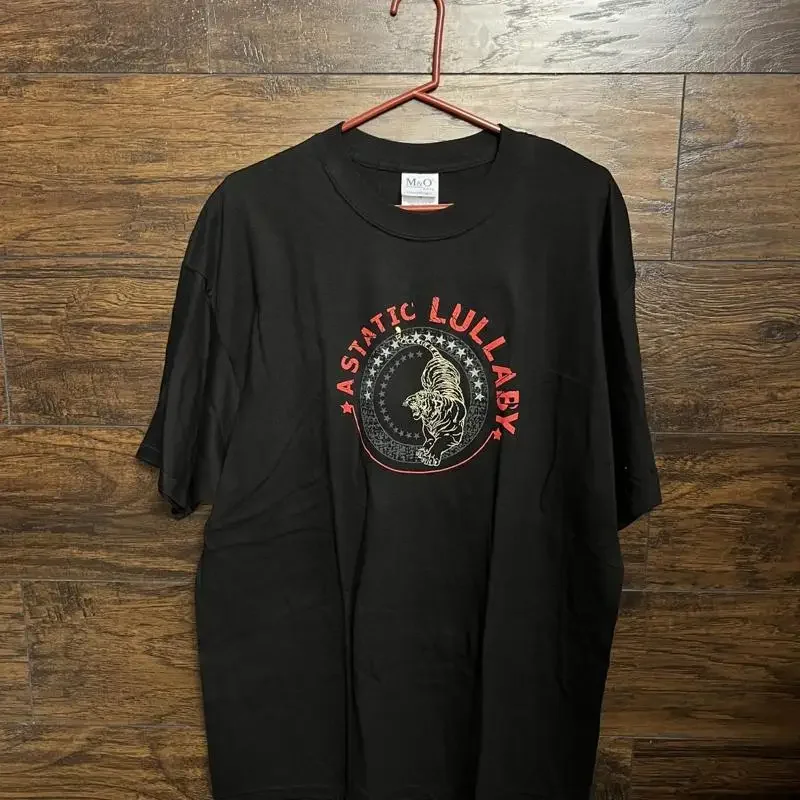 Vintage A Static Lullaby Band T Shirt Ferret Xl