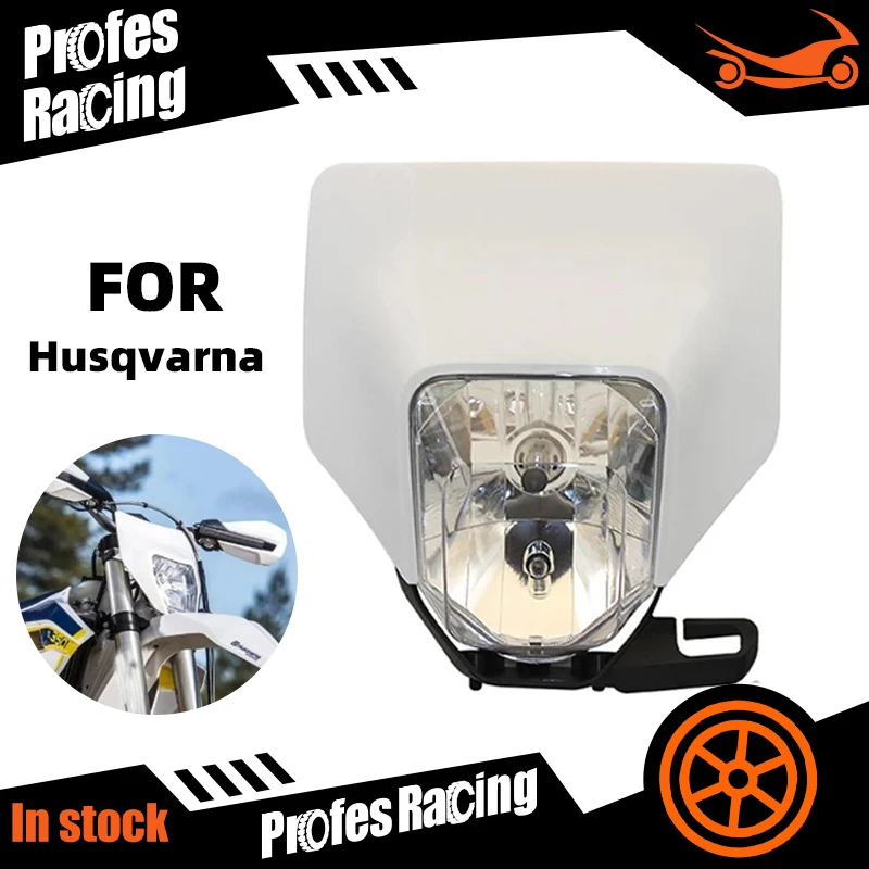 

Motorcycle Headlight Head Lamp Head Light Lamp Fairing For Husqvarna EXC EXCF XC XCF XCW SX TC TE FE 250 300 350-530Dirt Bike