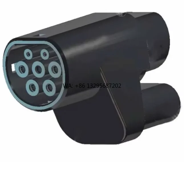 

Новый высококачественный адаптер для зарядки электромобилей CCS2 на Type2 с входным и выходным разъемами