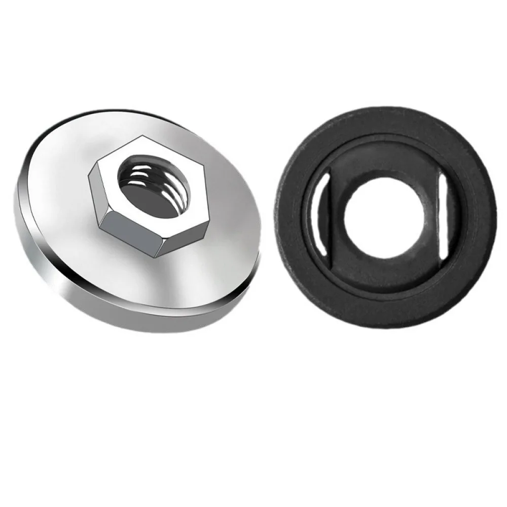 Replacement Metal Flange Nut Set For 100 Type Angle Grinder Accessory Fixing Plate Power Tool Part Grinding Fix