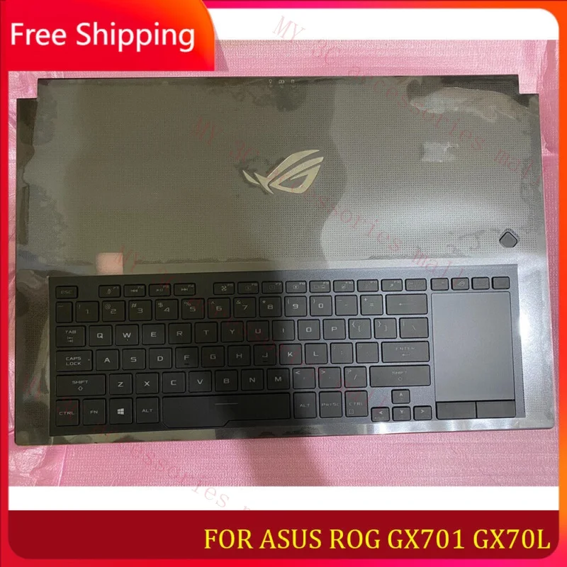 FOR ASUS ROG GX701 GX70L Black C Shell Cover Upper Palmrest Keyboard