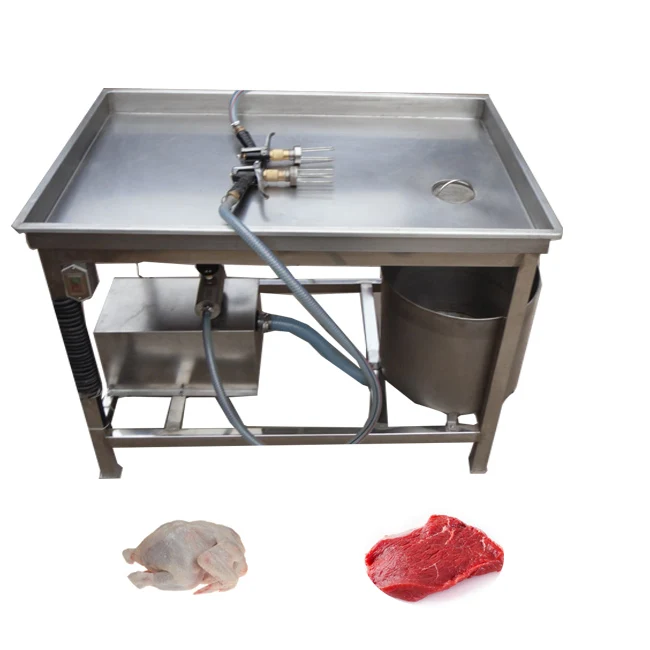 Manual Model Meat Saline Injector Fresh Fish Chicken Beef Meat Brine Injection Machine