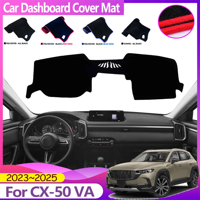 Car Dashboard Cover For Mazda CX-50 VA 2023 2024 2025 CX 50 Dashmat Mats Avoid Light Pad Carpet Protective Stickers Accessories