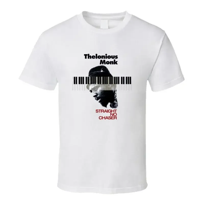 Thelonious Monk Straight No Chaser T Shirt Jazz Bebop Movie
