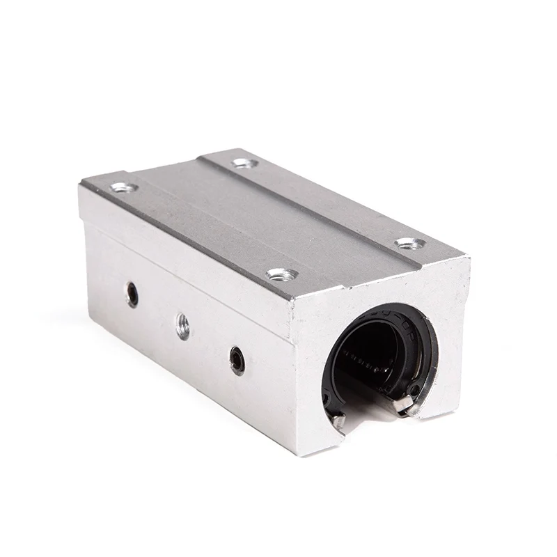 SBR16LUU SBR20LUU SBR25LUU SBR30LUU SBR40L Aluminum Block Linear Motion Ball Bearing Slide Block Match Use SBR Linear Guide Rail