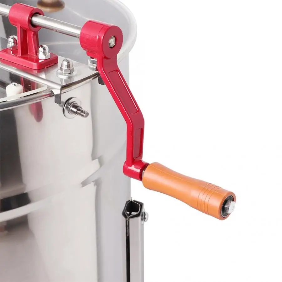 3‑Frame Manual Stainless Steel Honey Extractor, Factory Direct Beekeeping Honey Centrifuge Machine