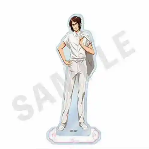 Game Erwin Smith Eren Yeager Levi Ackerman Hange Zoe Acrylic Stand Doll Anime Figure Model Plate Cosplay Toy for Gift