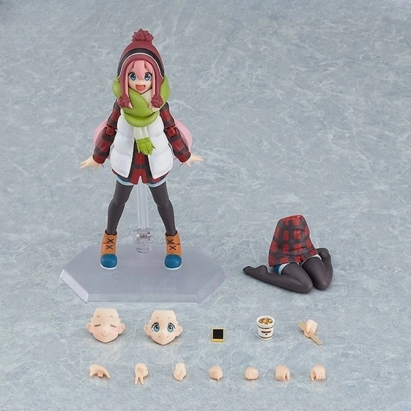 Max Original Figma Series Kagamihara Nadeshiko: Wersja DX Anime Figurka Akcji Model do Składania Zabawki Kolekcjonerskie Model Ozdoby