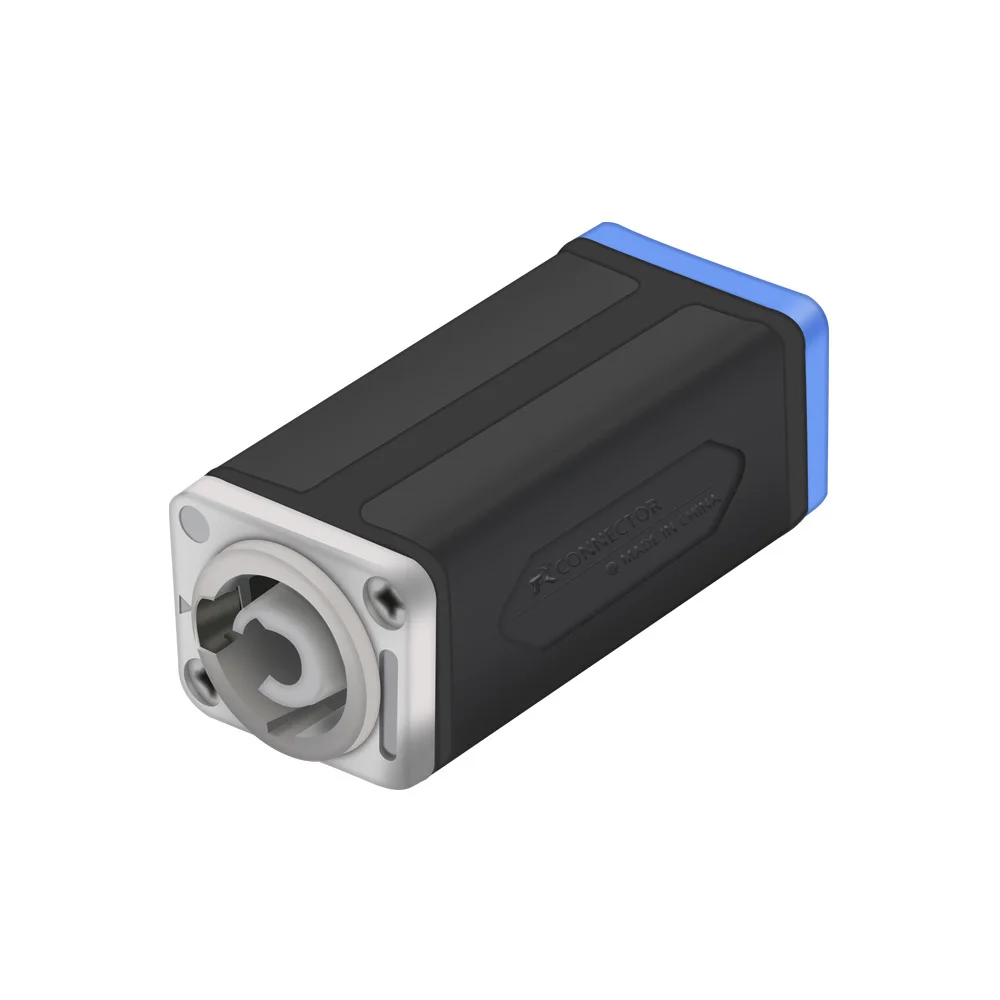 1PC Powercon Couplers Connector NAC3MM Blue White Blue BLue White White Lights Chassis Socket Extension Aviation Connector