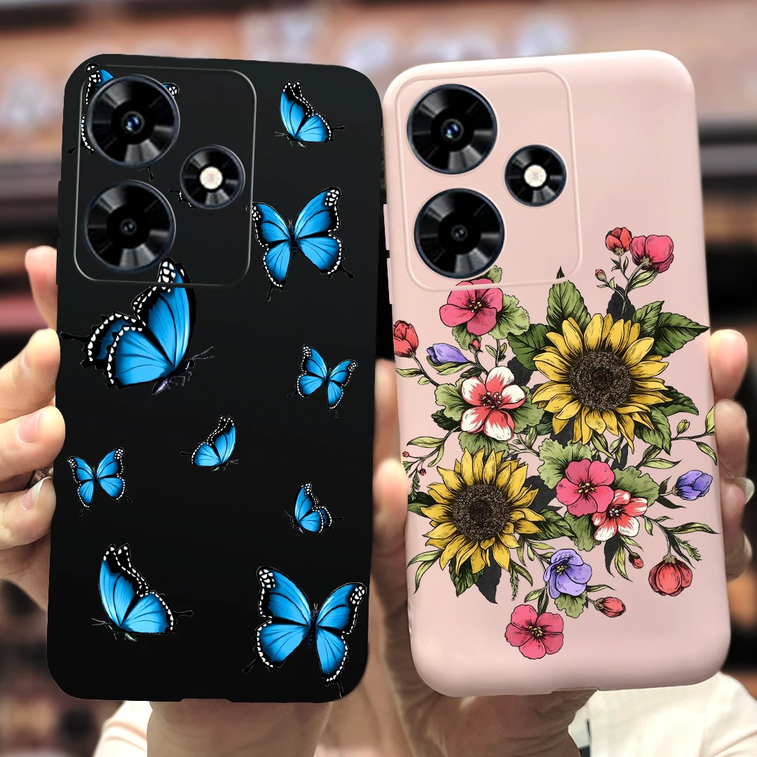 Für Infinix Hot 30 4G Fall Hot 30i New Fashion lackierte Abdeckung für Infinix Hot 30 Play NFC Handy hülle Hot30 Hot30i Soft Funda Capa