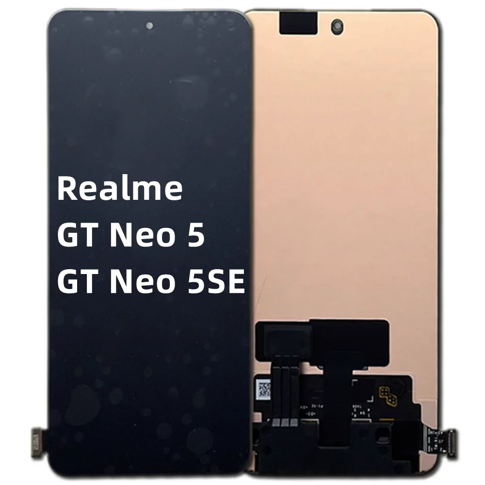 LCD Original / TFT For Realme GT Neo 5 / 5SE GT3 GT5 5G LCD Display Screen Touch Digitizer Assembly RMX3706 RMX3700 Replacement