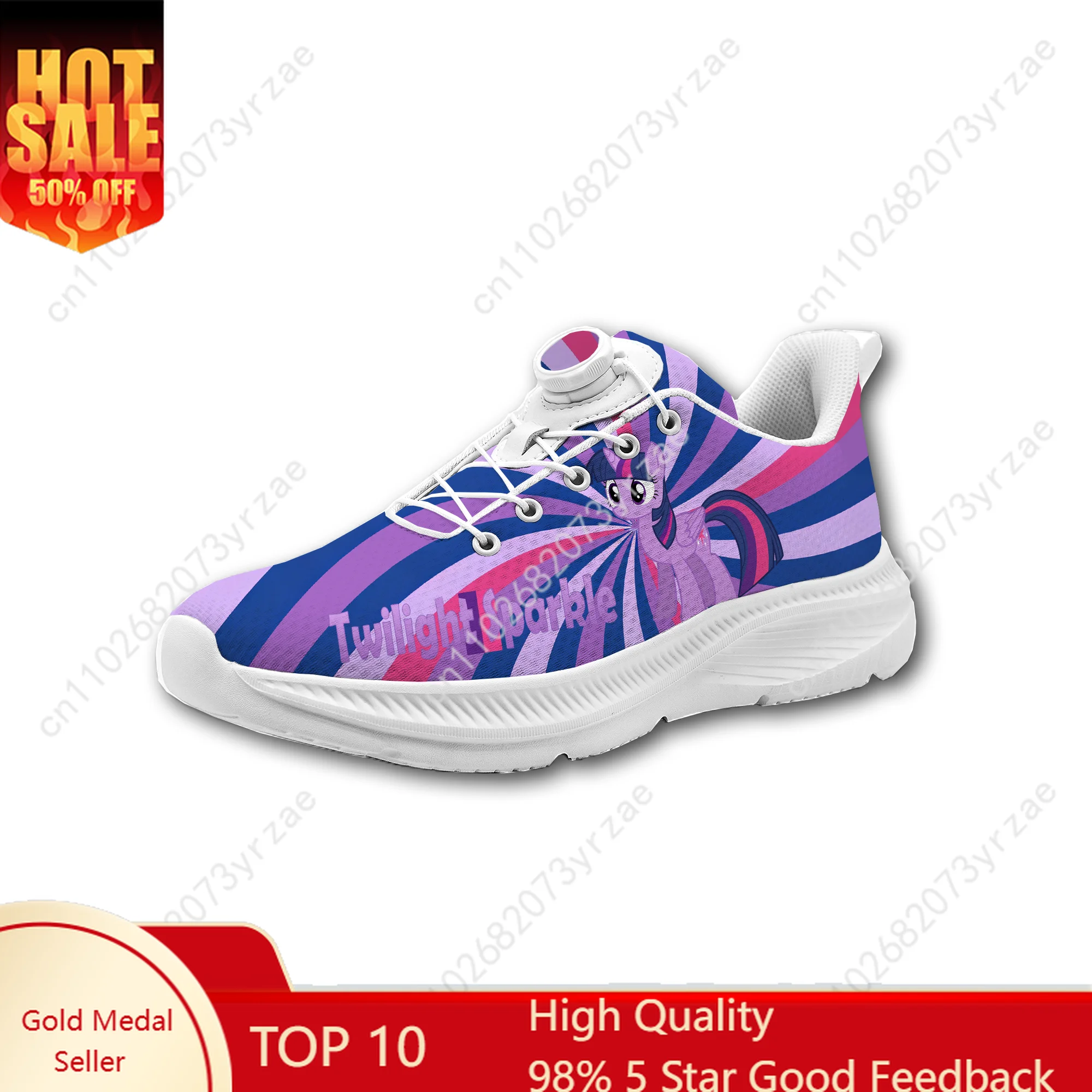 

Twilight Sparkle Sport Shoes Man Woman Sneakers My Little Pony Friendship Is Magic Fashion Comfortable Shoe Cosplay Footwear
