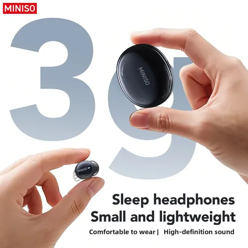 Imagen 2 del producto MINISO MS216 Bluetooth V6.0 auriculares Mini auriculares AI traductor auriculares inalámbricos auriculares para dormir de larga duración