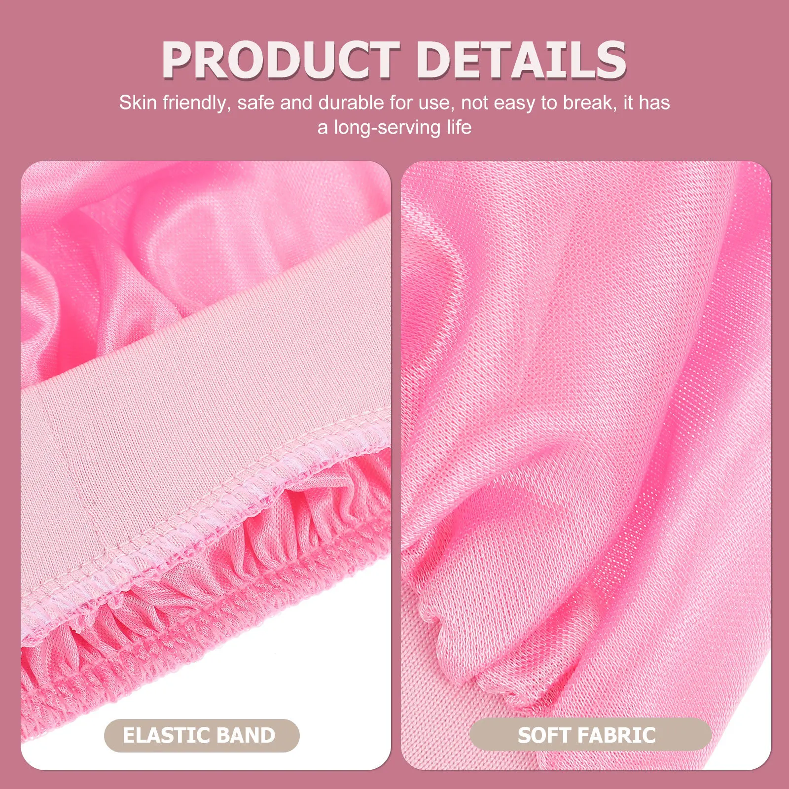 

2Pcs Kids Creative Sleeping Hat Durable Safe for Night Sleep Shower and Daily Cleaning Sleeping Hat Practical Kids