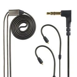 OKCSC Replacement Cable With Mic for Sennheiser IE300 IE600 IE900 akg N5005 Upgrade Earphone Cable 2.5mm/3.5mm/4.4mm/Type c Plug