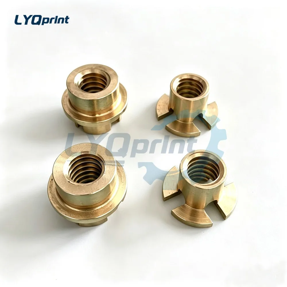 For Roland 700 Printing Machine Front Lay Drive Shaft Copper Threaded Sleeve Left Right Hand Spare Part