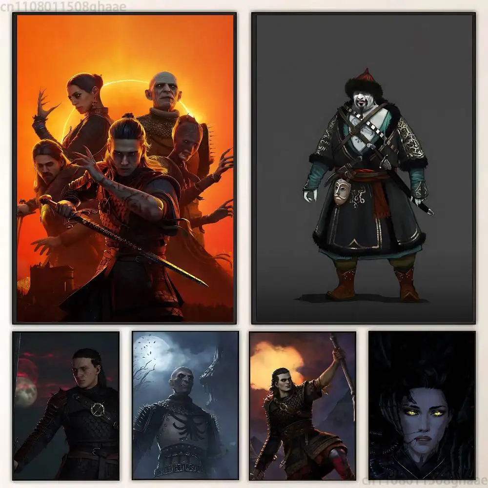 T-The Blood of Dawnwalker new group Poster HD home decor sticky wall waterproof home living room bar aesthetic decor