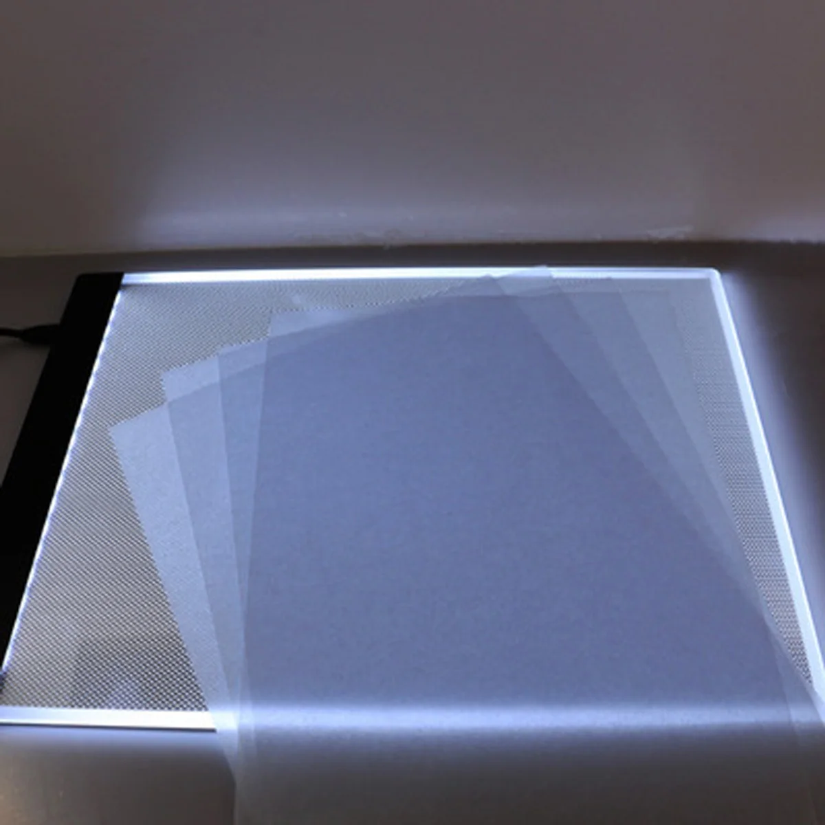 

3Set A3 LED Light Box Stencil Board High Transitivity 3 Brightness Dimmable Drawing Tracing Pad for Animation Calligraphy Sewing