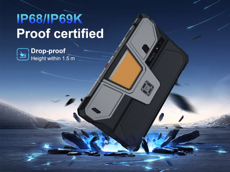 Unihertz Tank PAD 8849 Rugged Projector Tablet Android 32GB 512GB 21000mAh 10.95" FHD Dual Speaker Dimensity 8200 Tablet Phone